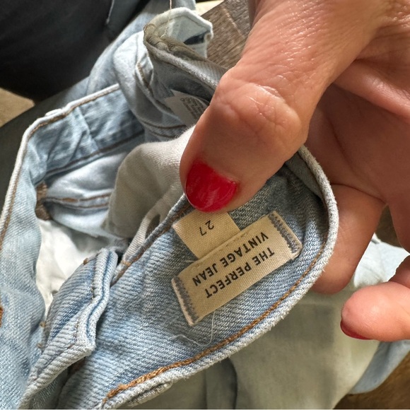 Madewell the perfect vintage jeans size 27 like new condition - Picture 3 of 4